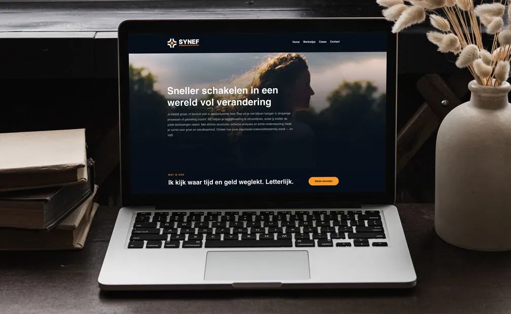Een nieuwe website